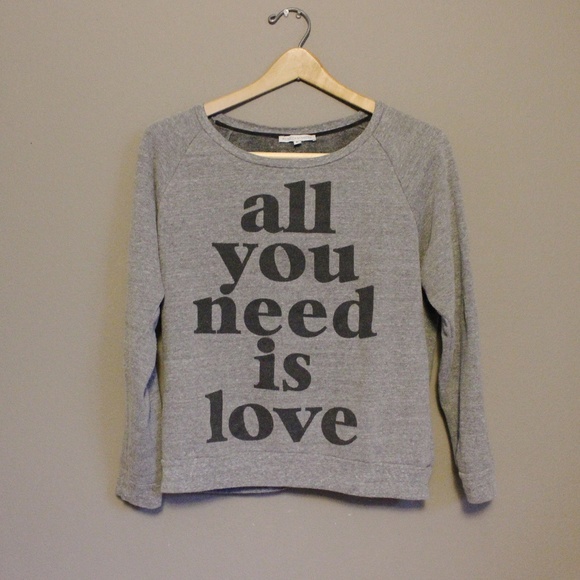 Rebecca Minkoff Sweatshirt All you need is love - Picture 2 of 8